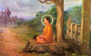 佛陀逐戶托缽 國(guó)王覺得受辱找佛陀理論