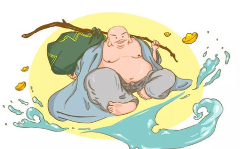 縱三世佛之未來佛：彌勒佛